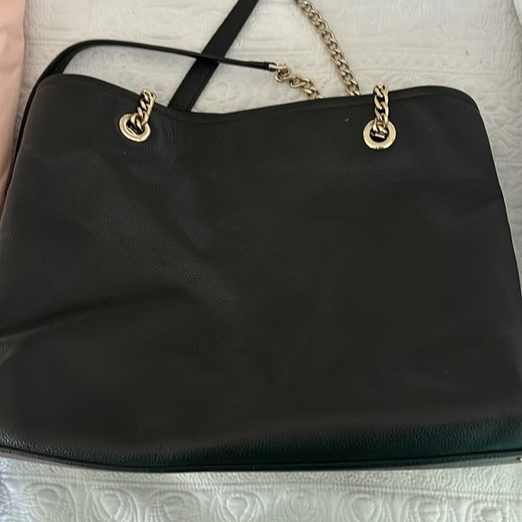 COPY - Kate Spade Pebbled leather Chain handbag black great condition - Picture 4 of 13